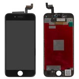 Дисплей для iPhone 6S, чорний, з рамкою, Copy, tianma