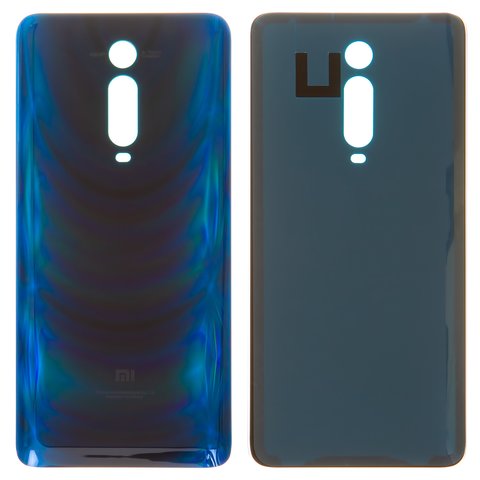 Задняя панель корпуса для Xiaomi Mi 9T, Mi 9T Pro, синяя, Лого Mi, M1903F10G