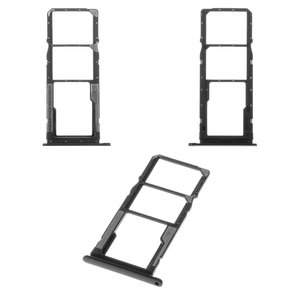 Тримач SIM карти для Xiaomi Redmi 7A, чорний, matte Black, MZB7995IN, M1903C3EG, M1903C3EH, M1903C3EI