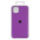 Чехол для iPhone 11 Pro Max, фиолетовый, Original Soft Case, силикон, purple (34)