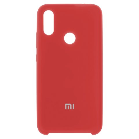 Чехол для Xiaomi Mi 6X, Mi A2, красный, Original Soft Case, силикон, red 14 , M1804D2SG, M1804D2SI