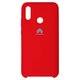 Чохол для Huawei P Smart (2019), червоний, Original Soft Case, силікон, red (14)
