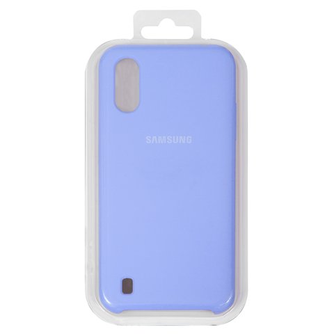 Чохол для Samsung A015 Galaxy A01, лавандовий, Original Soft Case, силікон, lavender 13 