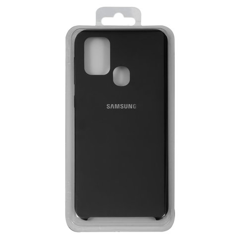 Чохол для Samsung M315F DS Galaxy M31, чорний, Original Soft Case, силікон, black 18 