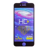 Захисне скло HD+ для Apple iPhone 6, iPhone 6S, iPhone 7, iPhone 8, iPhone SE 2020, 0,33 мм 9H, сумісне з чохлом, Full Glue, чорний