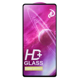 Защитное стекло All Spares для Samsung M526 Galaxy M52 5G, совместимо с чехлом, Full Glue, черный, cлой клея нанесен по всей поверхности