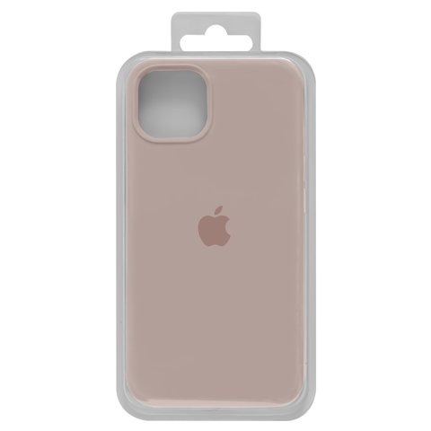 Чохол для Apple iPhone 13, рожевий, Original Soft Case, силікон, pink sand 19  full side