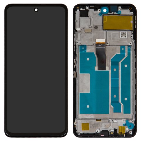 Дисплей для Huawei Honor 10X Lite, P Smart 2021 , черный, с рамкой, Оригинал переклеено стекло , PPA LX2