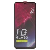 Защитное стекло для Oppo A17, A18, A57 4G, A77 4G, A78 5G, совместимо с чехлом, Full Glue, (без упаковки), черный