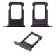 Тримач SIM-карти для iPhone 15, iPhone 15 Plus, чорний, single sim