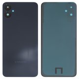 Задняя панель корпуса для Samsung A055 Galaxy A05, черная, со стеклом камеры, black