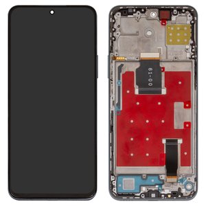 Дисплей для Huawei Honor 90 Lite, Honor X8a, серебристый, с рамкой, Original PRC , CRT LX1, CRT LX2, CRT LX3, CRT NX1