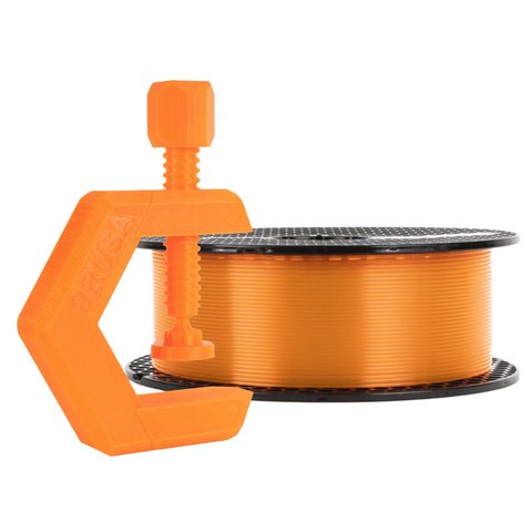 Філамент для 3D принтера PRUSA PETG Orange Transparent, 1 кг