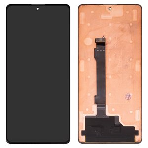 Дисплей для Xiaomi Poco X5 Pro, Redmi Note 12 Pro 5G, Redmi Note 12 Pro Plus, черный, без рамки, Оригинал переклеено стекло 