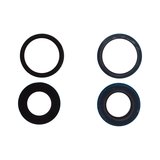Стекло камеры для iPhone 17, черное, комплект 2 шт., Original (PRC)