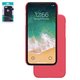 Case Nillkin Super Frosted Shield compatible with iPhone XR, (red, with support, with logo hole, matt, plastic) #6902048164604