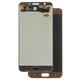 LCD compatible with Samsung G611  Galaxy J7 Prime 2 (2018), (golden, without frame, Original, service pack) #GH96-11543A