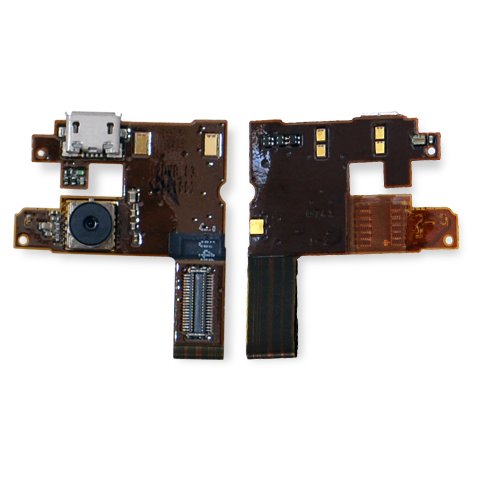Flat Cable compatible with Nokia 6500c, speaker, charge connector, with components, with camera 