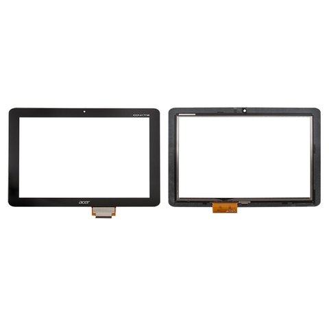 Сенсорный экран для Acer Iconia Tab A200, черный, #95.1013A50.101