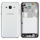Housing compatible with Samsung J500H/DS Galaxy J5, (white)