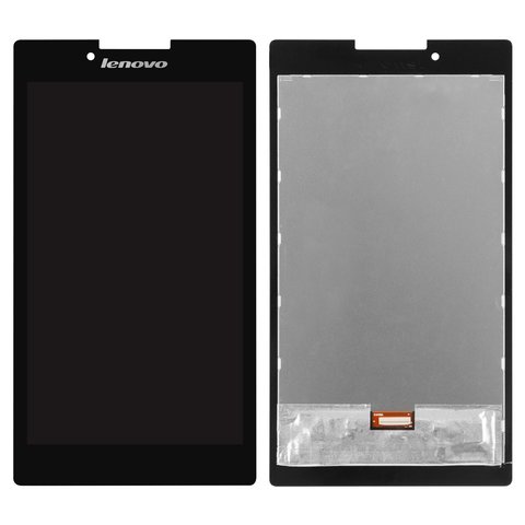 Pantalla LCD puede usarse con Lenovo Tab 2 A7 30HC, negro, sin marco, #TV070WSM TL0