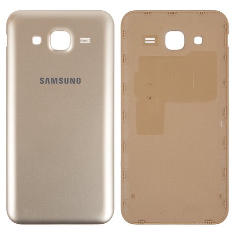 Tapa trasera para batería puede usarse con Samsung J500H DS Galaxy J5, dorada