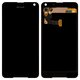 LCD compatible with Nokia 650 Lumia, (black, without frame)