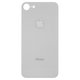 Housing Back Cover compatible with iPhone 8, (white, need to remove the camera glass, small hole)
