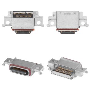 Charge Connector compatible with Samsung A530F Galaxy A8 2018 , A730 Galaxy A8+ 2018 , 25 pin, USB type C 