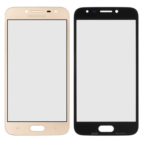 Housing Glass compatible with Samsung J250F Galaxy J2 2018 , golden 