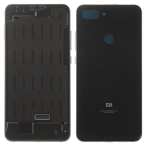 Корпус для Xiaomi Mi 8 Lite 6.26", Original PRC , черный, M1808D2TG