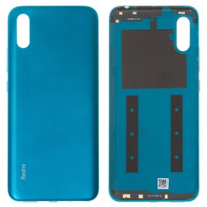Panel trasero de carcasa puede usarse con Xiaomi Redmi 9A, Redmi 9AT, verde, con botones laterales, M2006C3LG, M2006C3LI, M2006C3LC