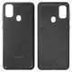 Housing Back Cover compatible with Samsung M215 Galaxy M21, (black)