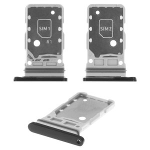 SIM Card Holder compatible with Samsung G998 Galaxy S21 Ultra 5G, black 