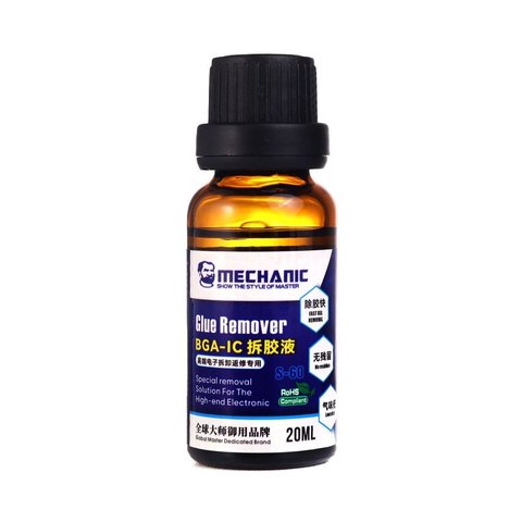 Limpiador Mechanic S 60, para microcircuitos , 20 ml
