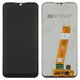 LCD compatible with Samsung A015 Galaxy A01, A015M Galaxy A01, (black, Best copy, without frame, Copy, with wide connector)
