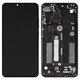 LCD compatible with Xiaomi Mi 8 Lite 6.26", (black, with frame, original (change glass) , M1808D2TG)