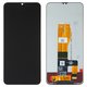 LCD compatible with Realme C30, C33, (black, without frame, High Copy, RMX3581, RMX3623, RMX3624)