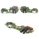 Cable flex puede usarse con Tecno Pop 5 LTE, Spark 8C, Spark 9, Spark 9T, Spark Go (2022); Infinix Smart 6 (X6511), del conector de carga, con micrófono, con componentes, Original (PRC), placa del cargador