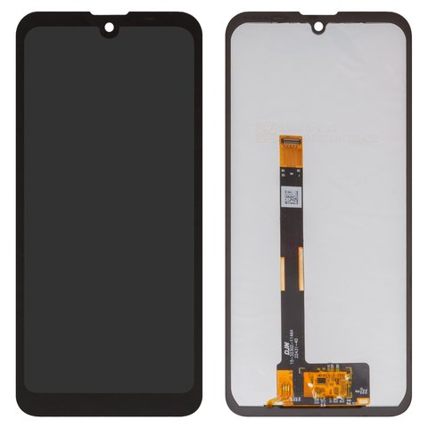 LCD compatible with Oscal S70; Blackview BV5200, BV5300, black, without frame, High Copy, 15 32302 11464 