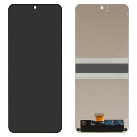 LCD compatible with Samsung F731 Galaxy Z Flip5, black, without frame, Original PRC  