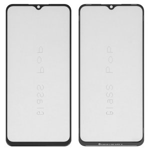 Housing Glass G+OCA PRO compatible with Oppo A73 4G 2020 , A91, F15, Find X2 lite, Reno3, with OCA film, black 