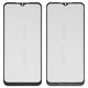 Housing Glass G+OCA PRO compatible with Tecno Pop 5 Lite, Pop 5 LTE, (with OCA film, black)