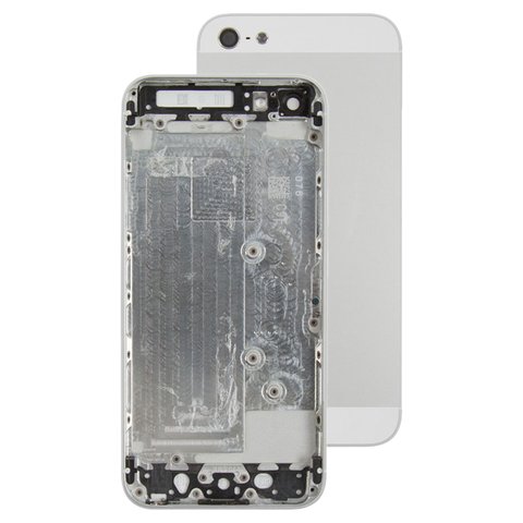 Housing compatible with Apple iPhone 5, white 