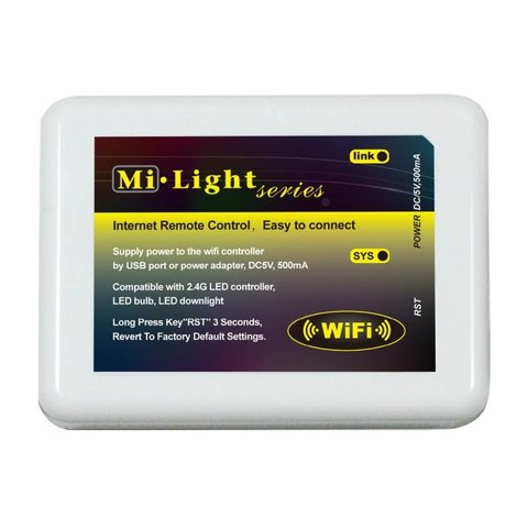 Wi Fi Controller MiLight HTL 026 for MiLight GR306, MiLight GR306&GR307