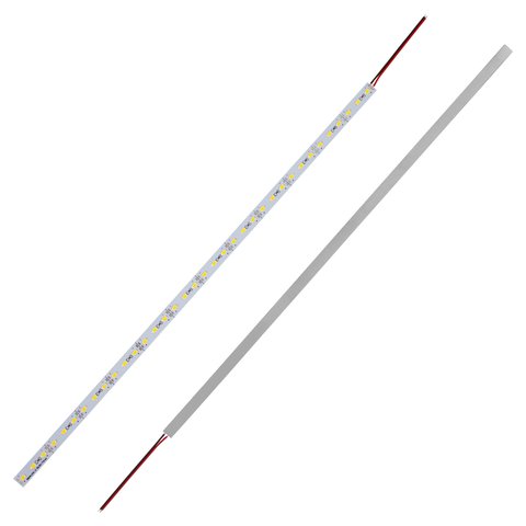 Aluminum Rigid LED Strip, 50 cm, 5630, CW cold white , 6 W