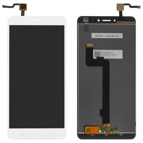 LCD compatible with Xiaomi Mi Max 2, white, Original PRC , MDE40, MDI40 