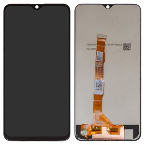 LCD compatible with Vivo U20, U3, Y19, Y5s, Z5i, black, without frame, Original PRC  