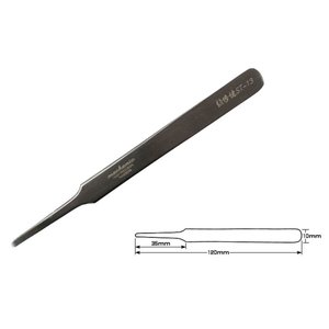 Mounting Tweezers Mechanic ST 13, straight, 115 mm 
