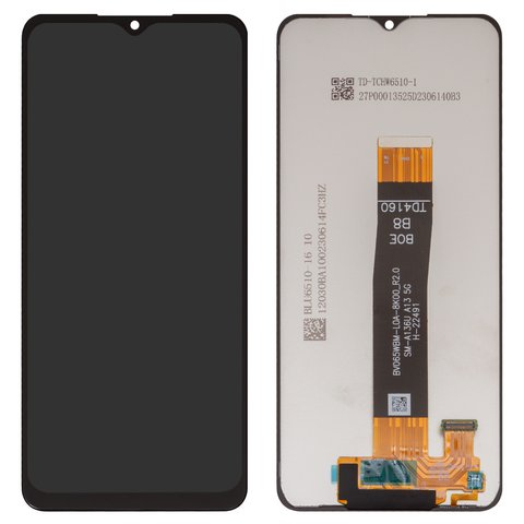 LCD compatible with Samsung A136 Galaxy A13 5G, black, Best copy, without frame, Copy